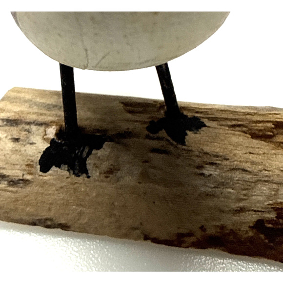 Vintage Hand Carved Wooden Canada Goose Driftwood Signed Ray Proulx Quebec - Picture 2 of 13